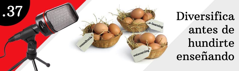 37. Diversifica antes de hundirte enseñando